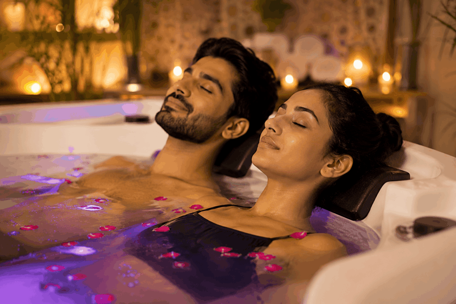Couples float therapy